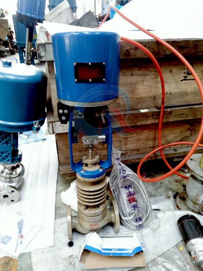 PSW溫控型電動執(zhí)行器實(shí)物圖